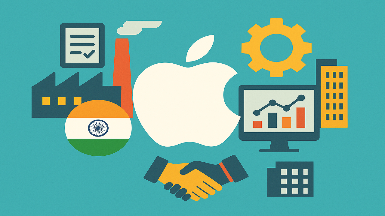 Apple Teams Up with 17 Indian Companies to Reduce Reliance on China