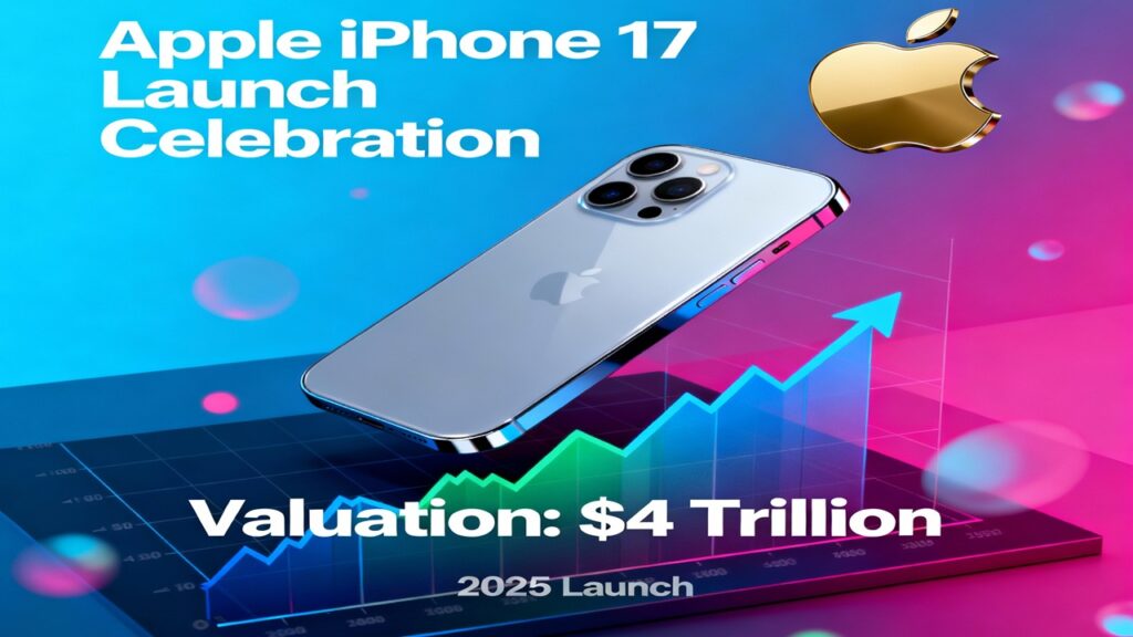 Apple reaches $4 trillion valuation with iPhone 17