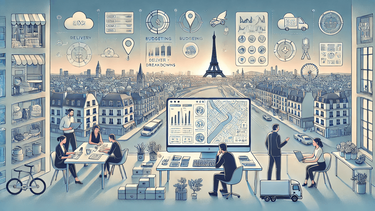 Food Delivery App Development Cost in Paris