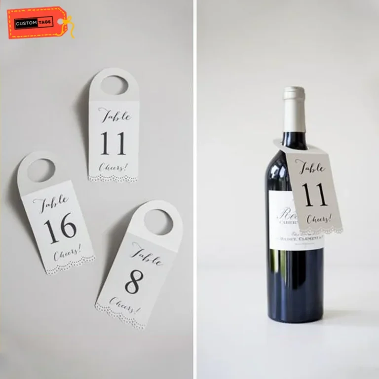 Bottle Neck Hang Tags Speak Your Brand Language