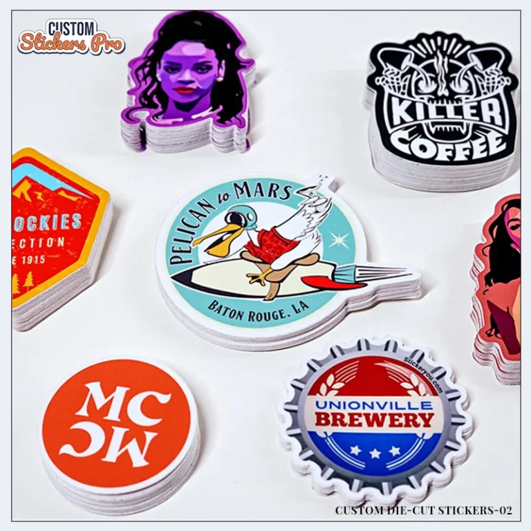 Custom Die Cut Stickers: Creativity Unleashed