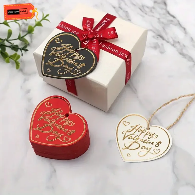 Custom Heart Tags Wholesale That Win Hearts and Sales
