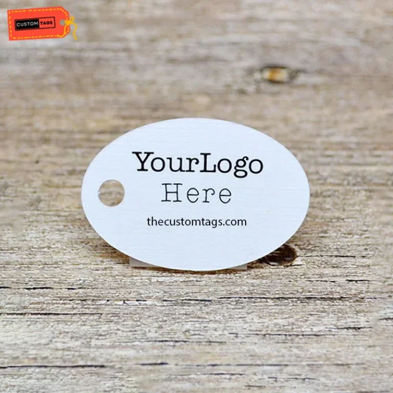 Custom Oval Tags That Elevate Your Brand Identity