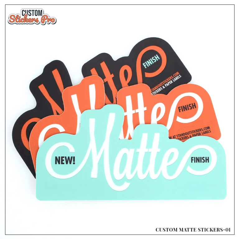Creative Uses for Custom Matte Stickers with Logo