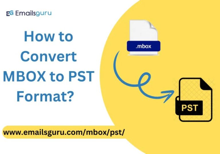 Best Method to import MBOX email data into PST Outlook format