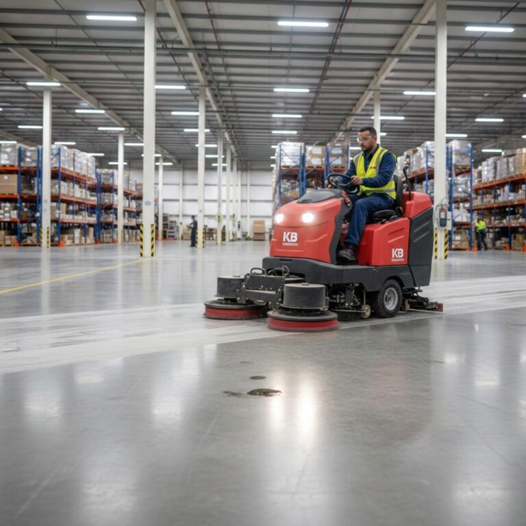 KB Equipment Heavy Duty Sweeper Machine and Road Sweeping Machines for Complete Industrial Cleanliness