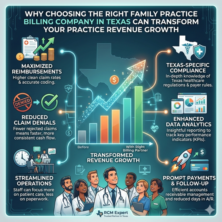 Why Choosing the Right Family Practice Billing Company in Texas Can Transform Your Practice Revenue