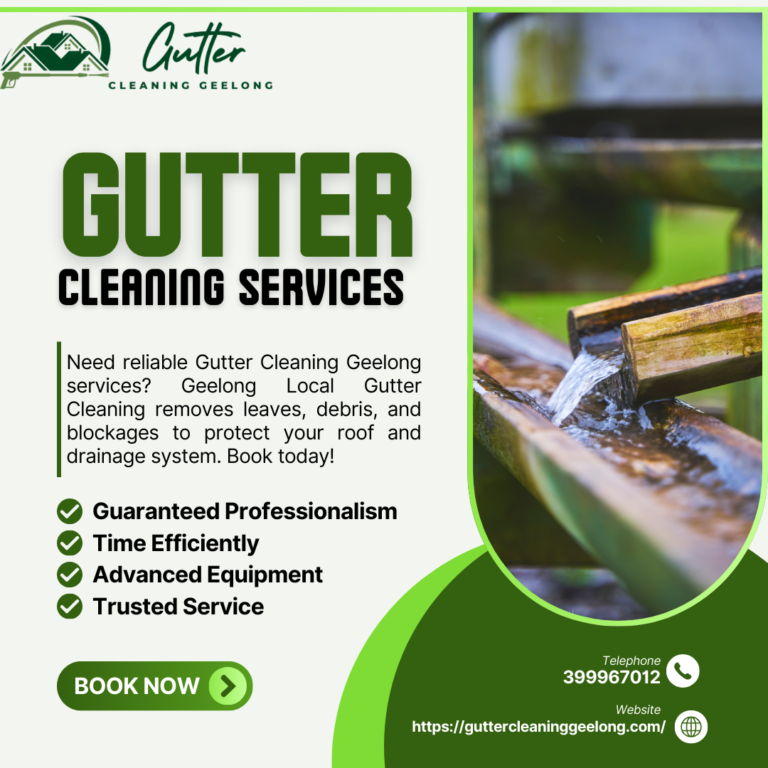 Residential Gutter Cleaning Geelong: Protect Your Home from Downpour Damage Today