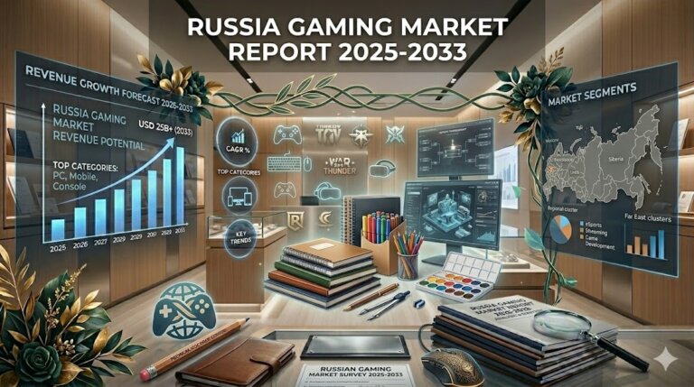 Russia Gaming Market Size, Share & Forecast 2025–2033: Key Trends and Growth Drivers