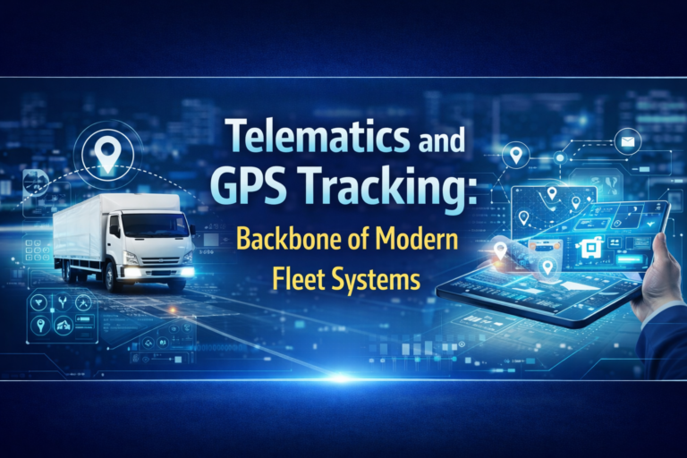 Telematics and GPS Tracking: Backbone of Modern Fleet Systems